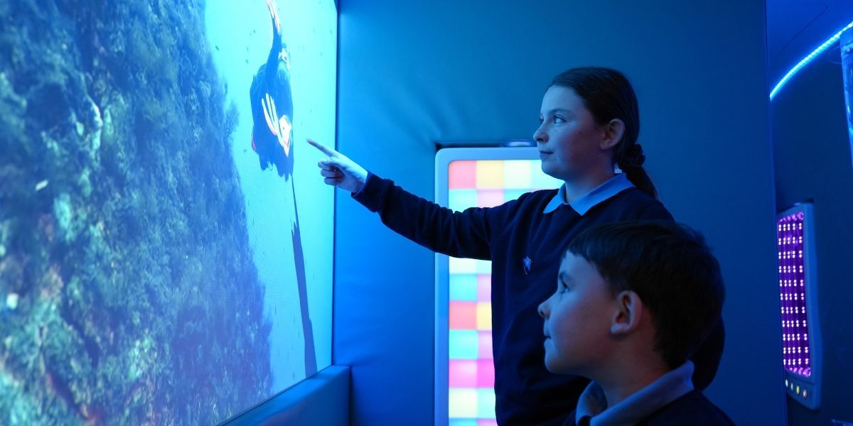 Senso Cube at Darkley Primary School