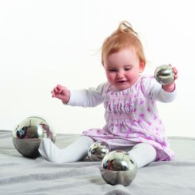 Sensory Reflective Silver Balls | Creative Activity