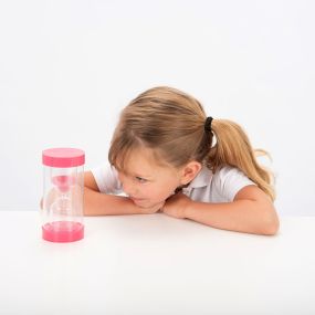 Colourbright Sand Timer 2 Min Pink | Creative Activity