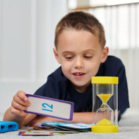 Colourbright Sand Timer 3 Min Yellow | Creative Activity