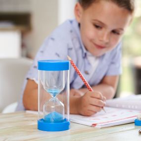 Colourbright Sand Timer 5 Min Blue | Creative Activity