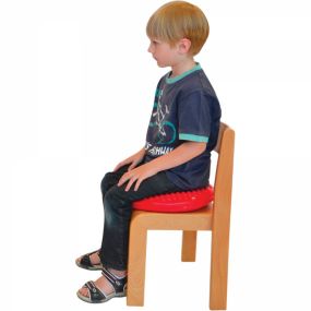 Tactile Multi-Purpose Cushion Red (32cm) | Creative Activity