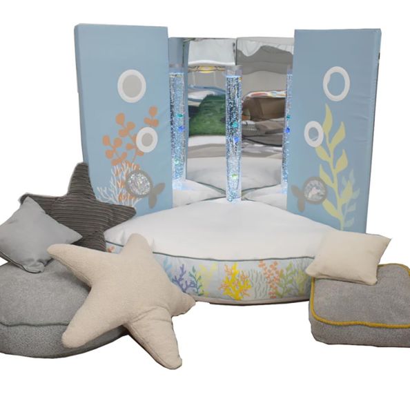 Coral Reef Themed Bubble Tube Corner Nurture Set | Multi-Sensory | Creative Activity