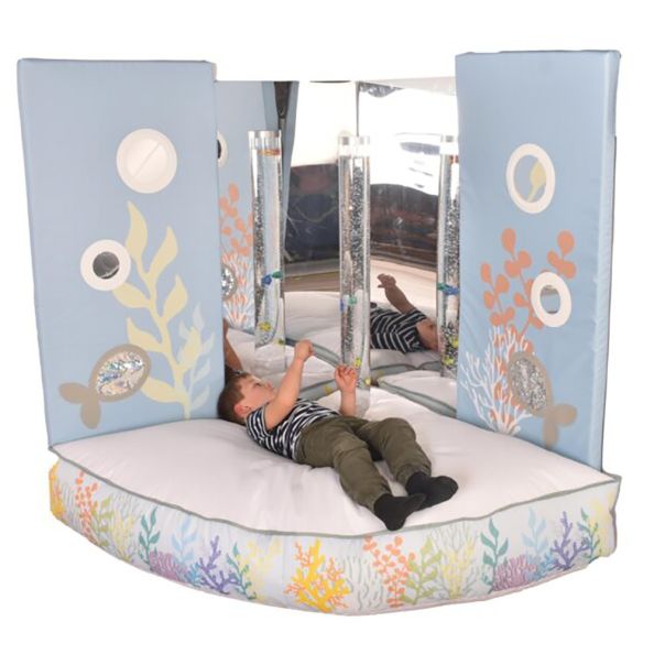 Coral Reef Themed Bubble Tube Corner Set | Multi-Sensory | Creative Activity