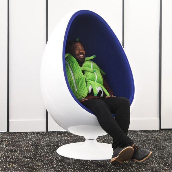 Egg Chair - Blue